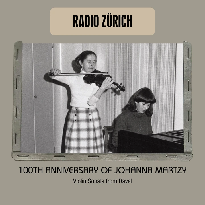 Johanna Martzy — original album cover